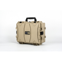 Tough Move  Pistol Hand Gun Drone Heavy Duty Case - Stackable Storage #0818p Tan