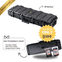 Tough Move Ultimate 40 Inch Shotgun Protection Bundle - Hard Case, Tactical Bag & Gun Socks #Tmv127551