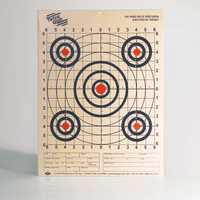 Tetra Portable Paper Rifle Precision Aim Shooting Target - 100yard #t1325i