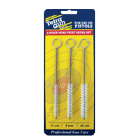 Tetra Gun Cleaning Twisted Wire Brush Set For Guns - 3-piece  #t1521i
