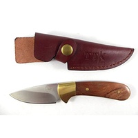 Tassie Tiger 3 Inch Fixed Blade Skinner Hunting Knife - Leather Sheath #ttk3.1l