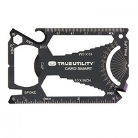 True Utility Outdoor Camping Cardsmart Wallet Multi-tool - 30 In 1 #32200