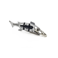 True Utility Sharkey Sharkeybite Sized Pocket Tool Screwdrivers - 12-in-1multi Tool Silver #tu214
