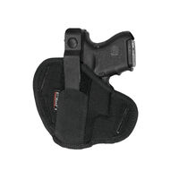 Uncle Mikes Pistol Super Belt Slide Holster Ambi Handgun Case - Black Size 12 Durable #um86120