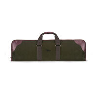 Uncle Mikes Canvas Over Under Shotgun Case Black 33 Inch - Durable #um52082