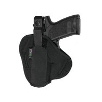 Uncle Mike's Super Belt Slide Holsters - Black Size 30 Ambi #um86300