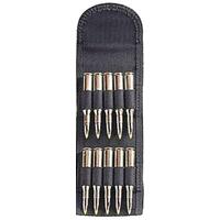 Uncle Mike's Plain Black Cartridge Carrier Folding Rifle - 10 Rnd #um88451