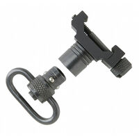 Uncle Mike's Picatinny Attachment Push Button - Black 1 Inch #um21101