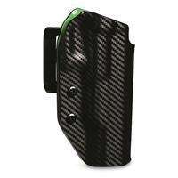 Uncle Mike's Range Comp Holster Browning Buckmark Rh - Black/green Owb #um54rnc96bgr