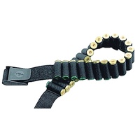 Uncle Mikes Cartridge Belt Shotgun 25 Loop - Tough Black Nylon Web #um88051