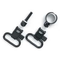 Uncle Mikes Rifle Slings Swivels Qd 115 Cf Full Band Blued Lever Action - 1 Inch Strong Reliable #um13312