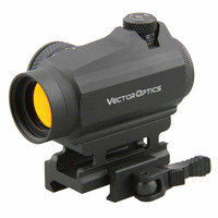 Vector Optics Maverick 1x22 Genii Red Dot Sight - With Qd Mount Knob Lock Feature Multi Coated  #scrd-12ii