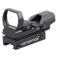 Vector Optics Z1 1x23x34 Red Dot Sight - 5 Level Red & Green Dot Intensity Multi Coat Four Reticles #rdsl15