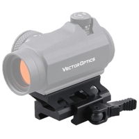 Vector Optics  1" Profile Cantilever Picatinny Riser Qd Mount - Pefect Match Maverick And Aimpt Micro T-1 Red Dot Sight #Mav-qd10