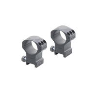 Vector Optics 30mm X-accu 1.4" High Profile Picatinny Scope Rings - Black Matte #xasr-3003