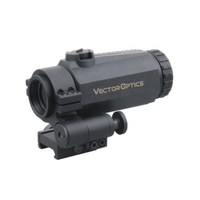 Vector Optics Maverick-iii 3x22 Magnifier Mil - With Sctm-17 Flip Side Picatinny Mount #scmf-31