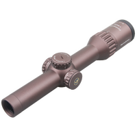 Vector Optics Continental X6 1-6x24 Tactical Lpvo Riflescope Fde - Etched Glass Bdc Vec-t6m Reticle #scoc-34
