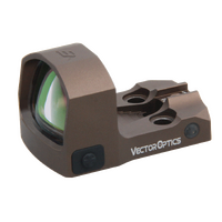 Vector Optics Frenzy-s 1x17x24 Mic Red Dot Sight Fde - 3moa Dot Size #Scrd-f43