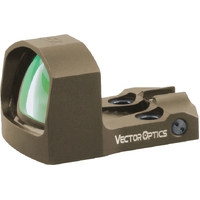 Vector Optics Frenzy-s 1x17x24 Aut Reflex Sight Fde - 3moa Dot Size Fde Matte Finish #scrd-53