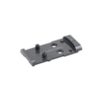 Vector Optics Mos To Mag Rms Footprint Pistol Red Dot Steel Adapter - Black Matte Finish #Scfrm-16