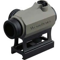 Vector Optics Maverick 1x22 S-sop Red Dot Sight - Dark Earth & Fde Finish 3moa Dot Size #Scrd-42