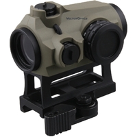 Vector Optics Maverick 1x22 Dark Earth Rubber Cover Red Dot Sight - 3moa Dot Size #scrd-39