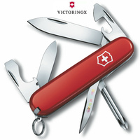 Victorinox Tinker Pocket Swiss Army Knife - Red With 12 Multi Tools #35060