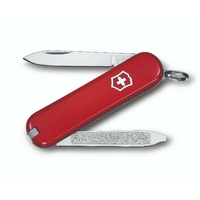 Victorinox Swiss Army Classic Vintage Escort Knife - Red With 6 Multi Functions #35075