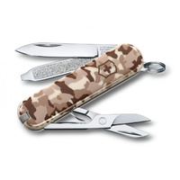 Victorinox Swiss Classic Army Small Pocket Multi-tool Knife - 7 Functions Camouflage #35914