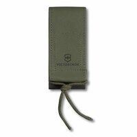 Victorinox Imitation Leather Belt Knife Pouch - Olive Green For Knives 13.3cm Long #05627