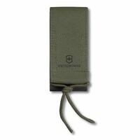 Victorinox Imitation Leather Belt Knife Pouch - Olive Green For Knives 13.3Cm Long #05627