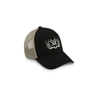 Vortex Vo22032blk Full Tine Black Cap With Adjustable Mesh Back