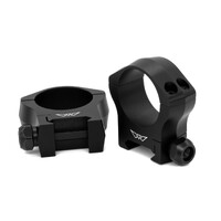 Warne Scope Mounts Hunting Accessories Xp7000 34mm High Matte Black Ring Mountain Tech - 7075 Aluminum #7222m