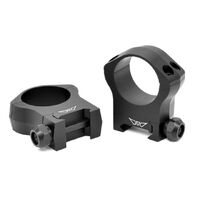 Warne Scope Mounts Hunting Accessories Xp7000 30mm High Rings Matte Black Mountain Tech - 7075 Aluminum #7215m