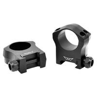 Warne Scope Mounts Hunting Accessories Xp7000 1 Inch High Rings Matte Black Mountain Tech - Aluminum #7202m