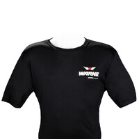 Warne Hunting Clothing Lightweight Polyestermoisture Wicking Tshirt -  Black X Large #t1003xl