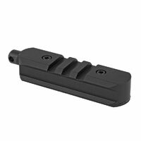 Warne Hunting Rifle Scope Mounts Great Sling Swivel W Pic Rail Adapter - Matte Black #7953m