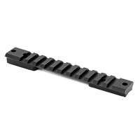 Warne Hunting Rifle Rail Mount Rem 700 Sa Xp Picatinny Rail Mountain Tech Good Quality - Zinc Coated Black Matte #7673m