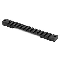 Warne Hunting Rifle Rail Mount Xp7000 Rem 700 La Xp 20moa - Picatinny Rail Mountain Tech Black Matte #7674-20moa