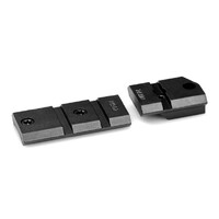 Warne Mauser 98 Unaltered 2 Piece Bases Good Quality - Scope Mounts Matte Black #m902/832m