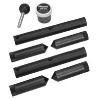 Wheeler Scope Ring Alignment Lapping Kit Tool Combination - 1 Inch 30mm Black #wh-305172