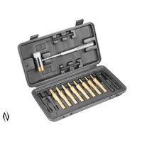 Wheeler Wh-Hps Hammer And Punch Set 15 Piece Brass Steel