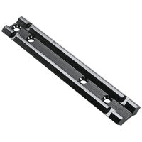 Weaver Base 93 Rem 7400 7600 1 Piece Top Mount Aluminum Bases - Black Aluminum Construction #w48093