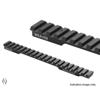 Weaver Extended Multi Slot Rail Savage Axis - Aluminum Anodized Finish #w99487