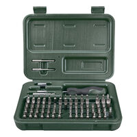 Weaver Gunsmith Multi-bit Tool Kit - Durable Plastic Case 77 Pieces #w849718