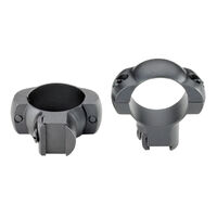 Weaver Rifle Scope Top Mount Rings Grand Slam  - 1 Inch .22 High Matte Black Solid Steel #w49213