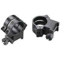 Weaver Rifle Scope Mount Detachable Rings Quad Lock - 1inch X-high Matte High Quality Durable Lightweight #w49049