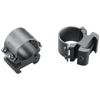 Weaver Rifle Scope Mount Rings Sure Grip Windage Adjustable  - 1 Inch High Matte High Quality Durable Black #w49144