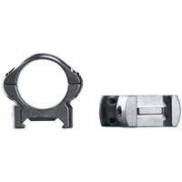 Weaver Rifle Scope Mount Style Rings 1 Inch Grand Slam High Matte - Solid Steel Construction #w49305
