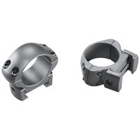 Weaver Grand Slam Steel Top Mount Rings Windage Adjustable - 1 Inch Black Medium Matte #w49318